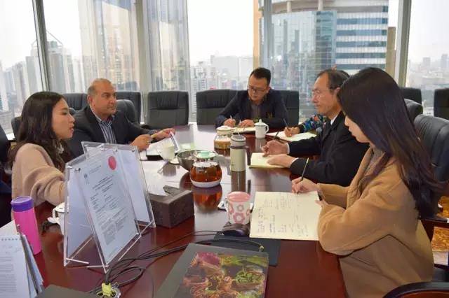 2月27日，邦盟華威澳大利亞高級合伙人來華洽談中澳貿易合作事宜！